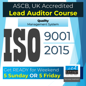 ISO 9001:2015 IMS Lead Auditor Course
