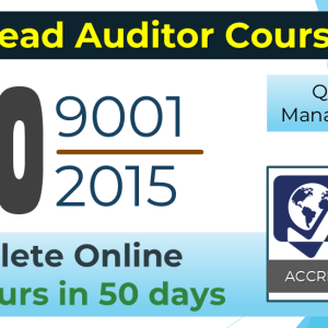 ISO 9001 Lead Auditor Course - ASCB USA Accredited